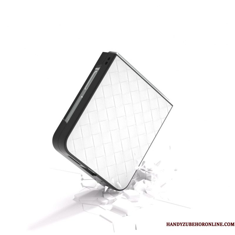 Hoesje Samsung Galaxy Z Flip 7 Fe Geweven Textuur