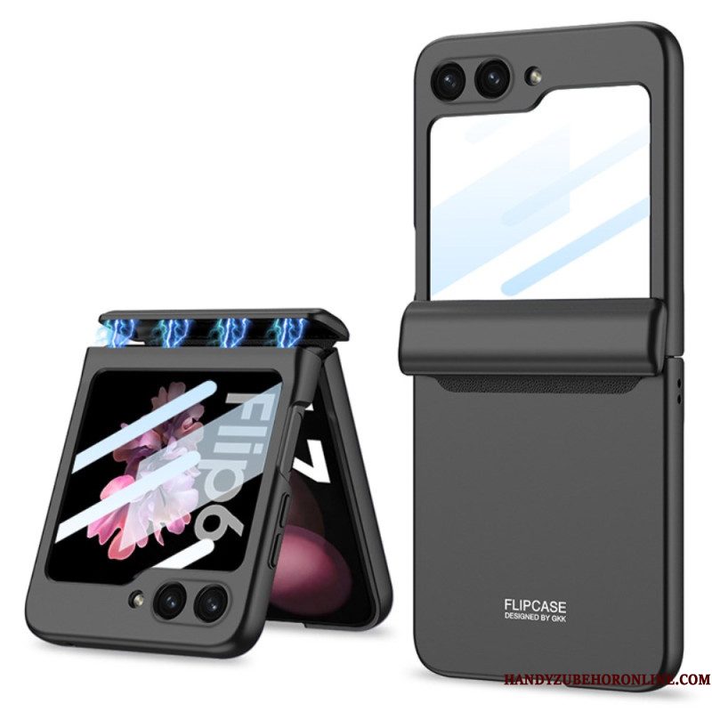 Hoesje Samsung Galaxy Z Flip 7 Fe Gkk Magnetisch Scharnier En Kleine Schermbeschermer Bescherming Hoesje