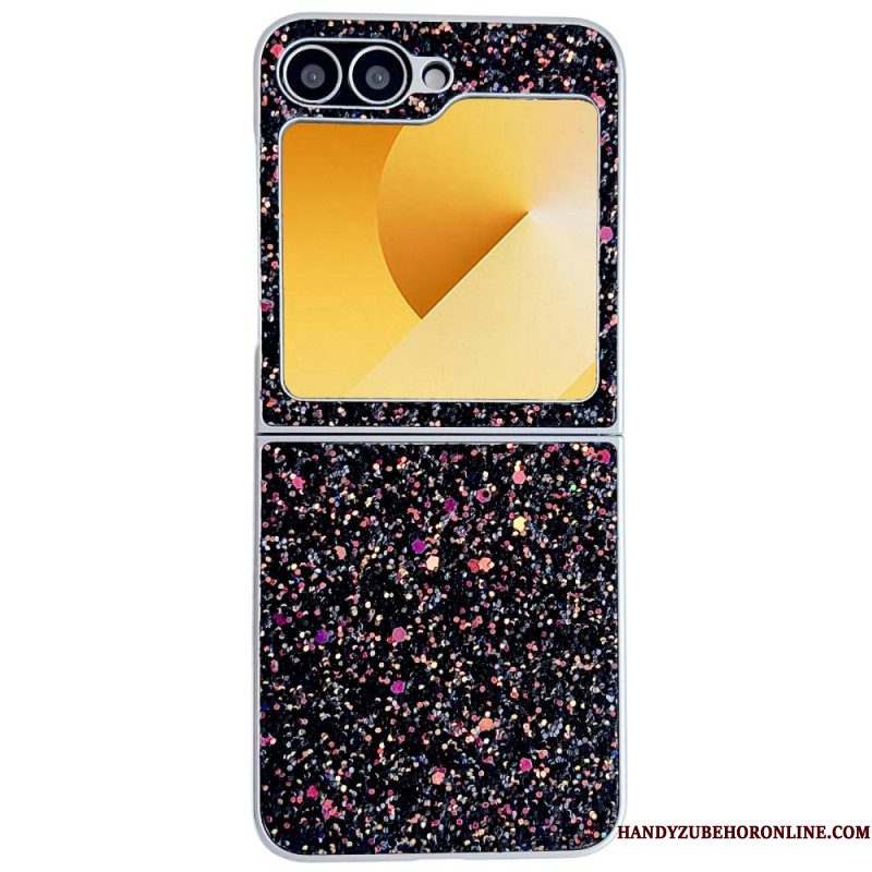 Hoesje Samsung Galaxy Z Flip 7 Fe Glitterdesign
