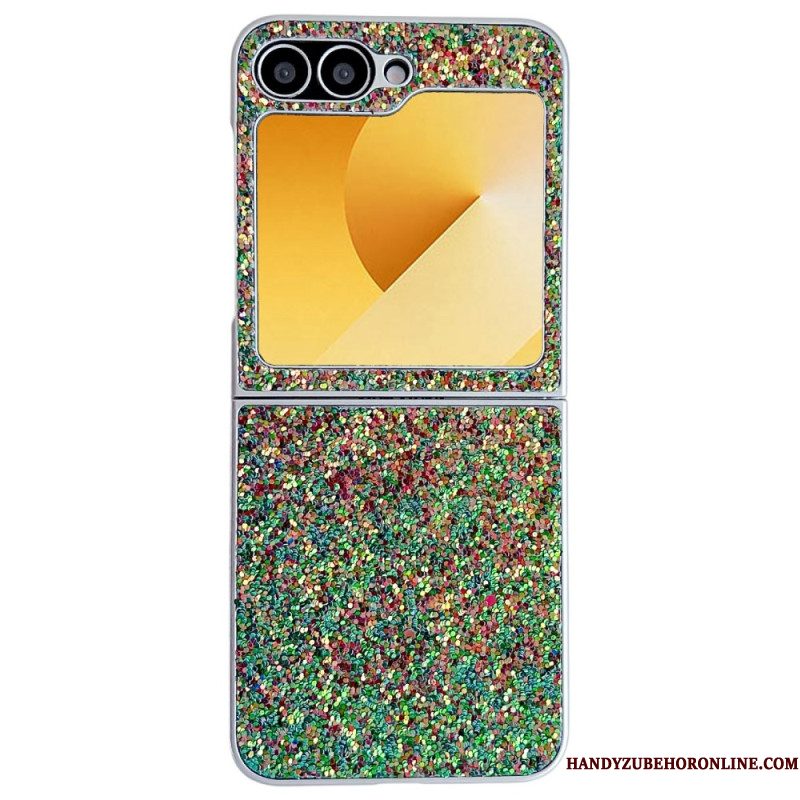 Hoesje Samsung Galaxy Z Flip 7 Fe Glitterdesign