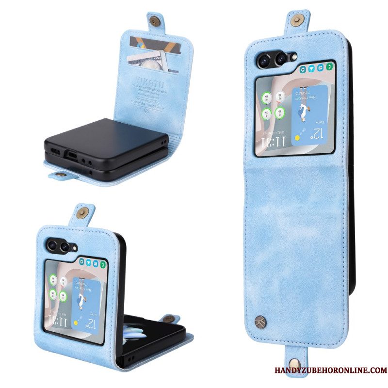 Hoesje Samsung Galaxy Z Flip 7 Fe Kaarthouder Yikatu