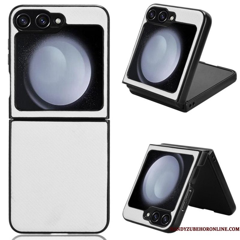 Hoesje Samsung Galaxy Z Flip 7 Fe Koolstofvezeltextuur