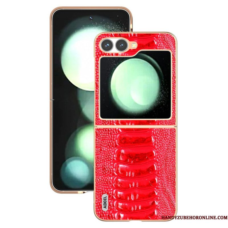 Hoesje Samsung Galaxy Z Flip 7 Fe Krokodillenstijl