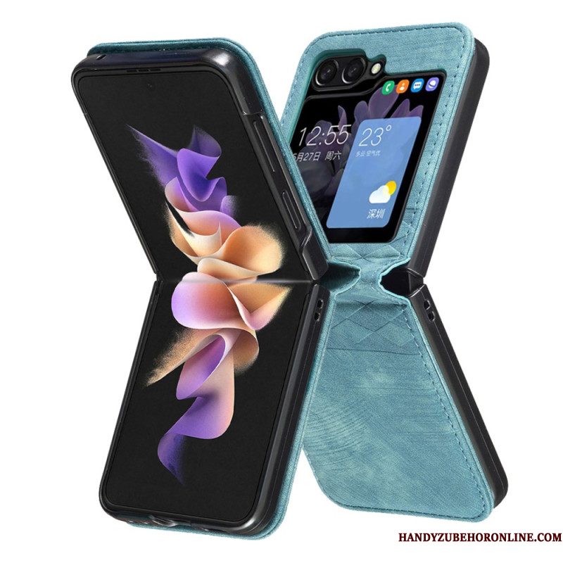 Hoesje Samsung Galaxy Z Flip 7 Fe Kunstleren Fries