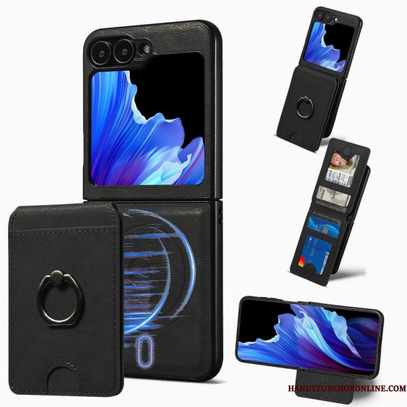 Hoesje Samsung Galaxy Z Flip 7 Fe Magnetisch Met Afneembare Kaarthouder
