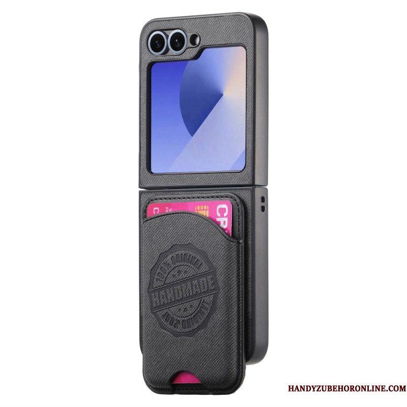 Hoesje Samsung Galaxy Z Flip 7 Fe Magsafe-compatibele Afneembare Kaarthouder