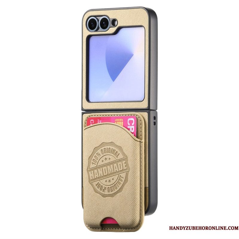 Hoesje Samsung Galaxy Z Flip 7 Fe Magsafe-compatibele Afneembare Kaarthouder