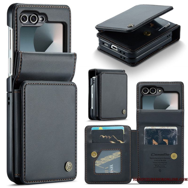 Hoesje Samsung Galaxy Z Flip 7 Fe Rfid-bescherming 5 Kaartsleuven