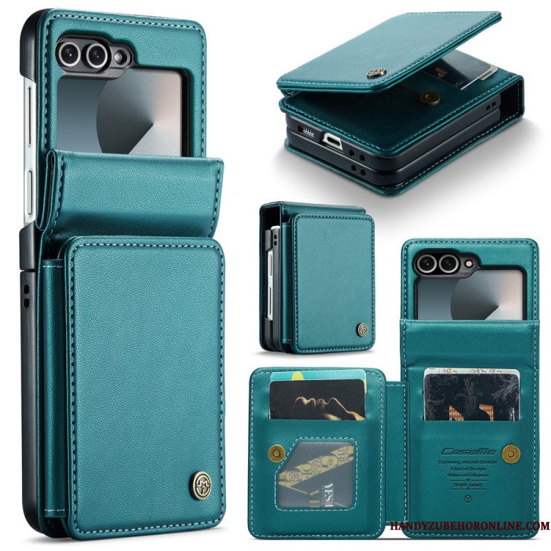 Hoesje Samsung Galaxy Z Flip 7 Fe Rfid-bescherming 5 Kaartsleuven