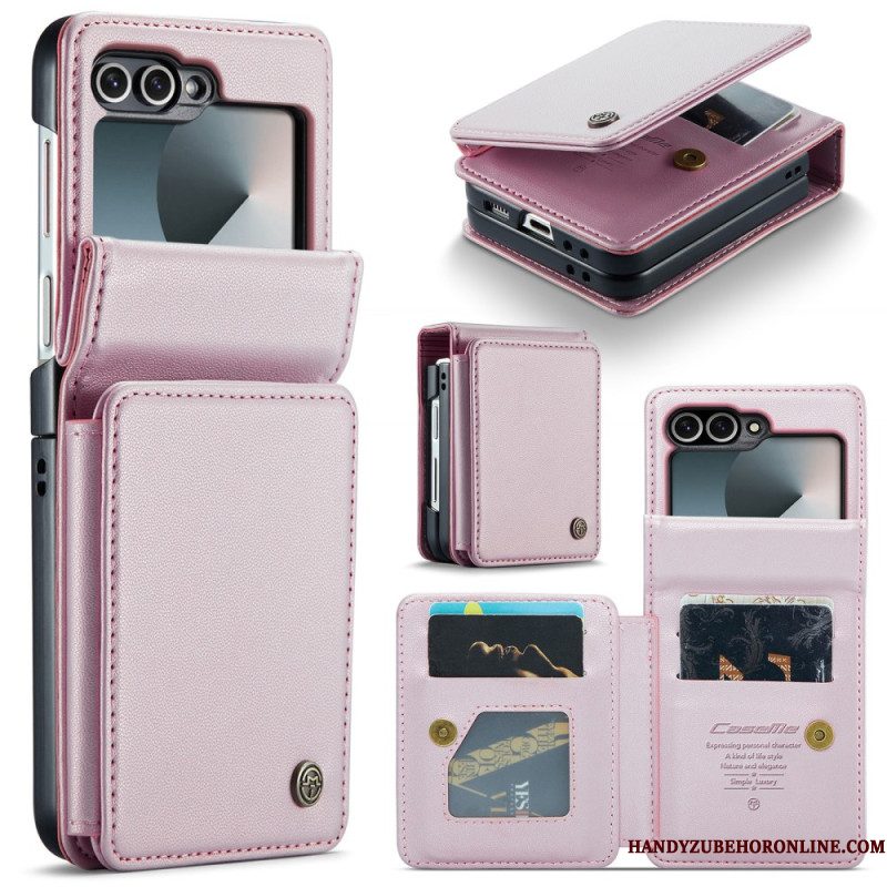 Hoesje Samsung Galaxy Z Flip 7 Fe Rfid-bescherming 5 Kaartsleuven