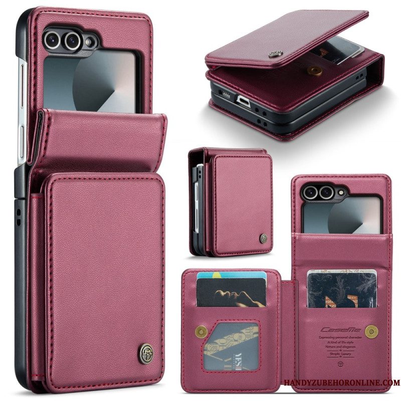 Hoesje Samsung Galaxy Z Flip 7 Fe Rfid-bescherming 5 Kaartsleuven