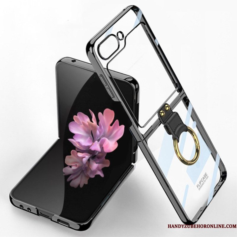 Hoesje Samsung Galaxy Z Flip 7 Fe Ringhouder En Schermbeschermer Bescherming Hoesje