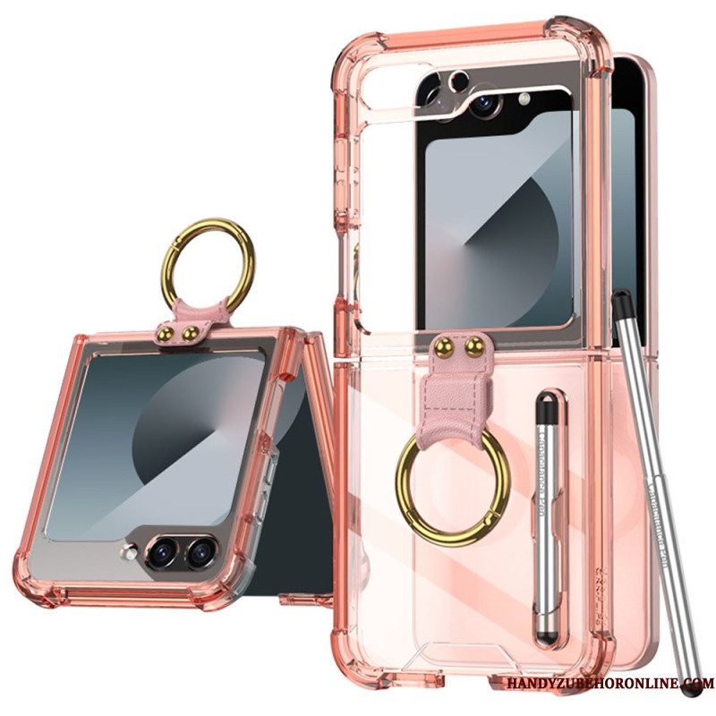 Hoesje Samsung Galaxy Z Flip 7 Fe Ringhouder En Stylus