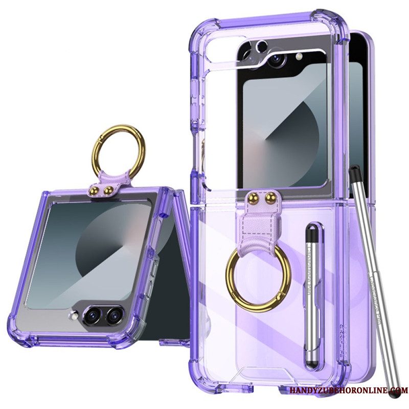 Hoesje Samsung Galaxy Z Flip 7 Fe Ringhouder En Stylus