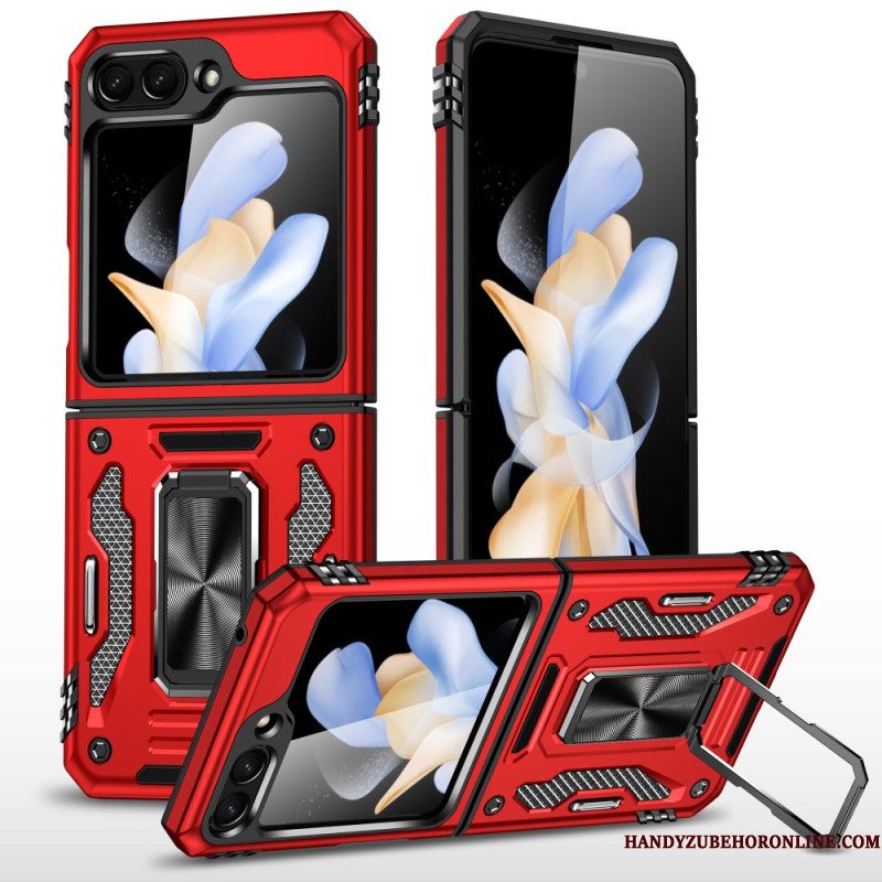 Hoesje Samsung Galaxy Z Flip 7 Fe Ringhouder Uit De Armor-serie Bescherming Hoesje