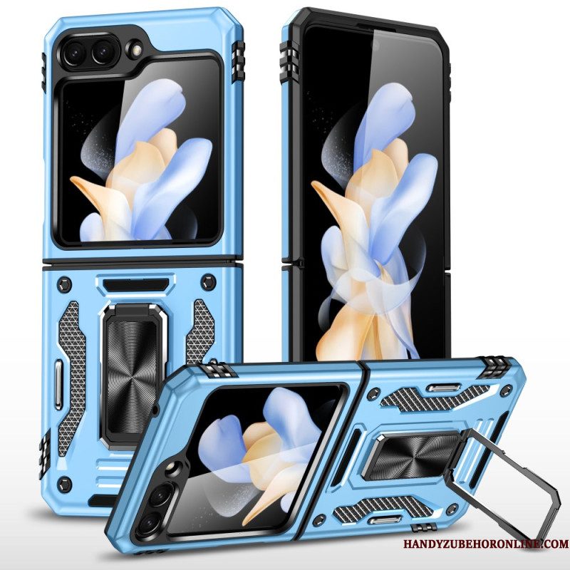 Hoesje Samsung Galaxy Z Flip 7 Fe Ringhouder Uit De Armor-serie Bescherming Hoesje