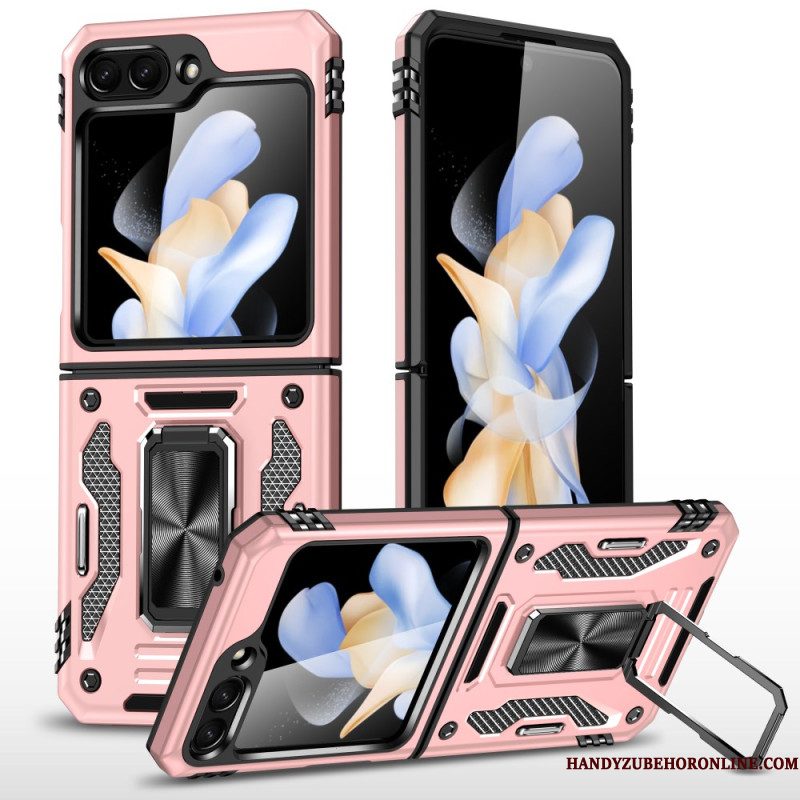 Hoesje Samsung Galaxy Z Flip 7 Fe Ringhouder Uit De Armor-serie Bescherming Hoesje