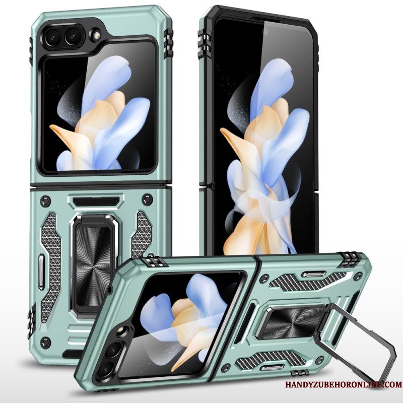 Hoesje Samsung Galaxy Z Flip 7 Fe Ringhouder Uit De Armor-serie Bescherming Hoesje