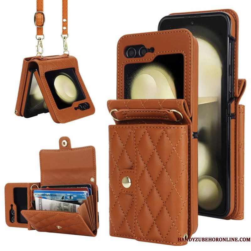 Hoesje Samsung Galaxy Z Flip 7 Fe Schoudertasje