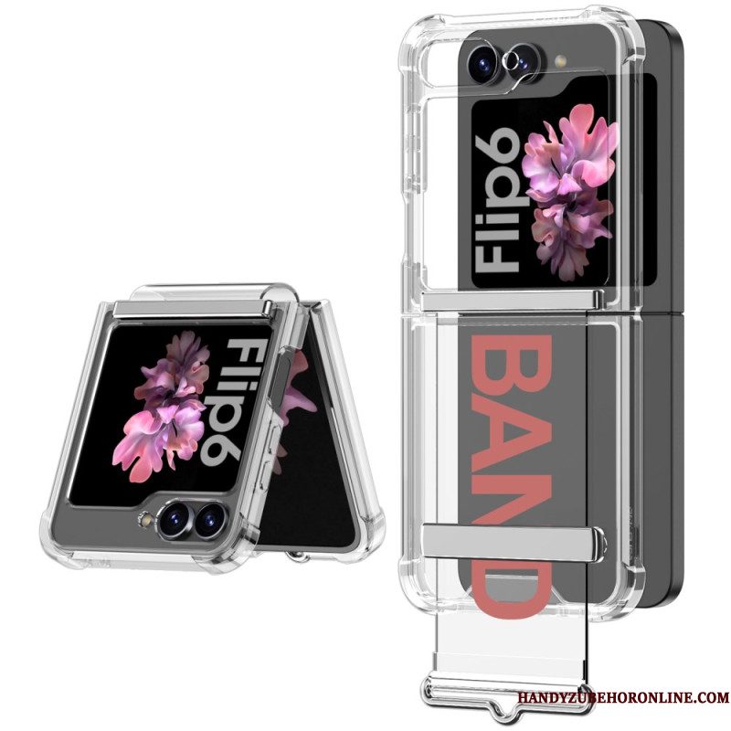 Hoesje Samsung Galaxy Z Flip 7 Fe Transparante Band