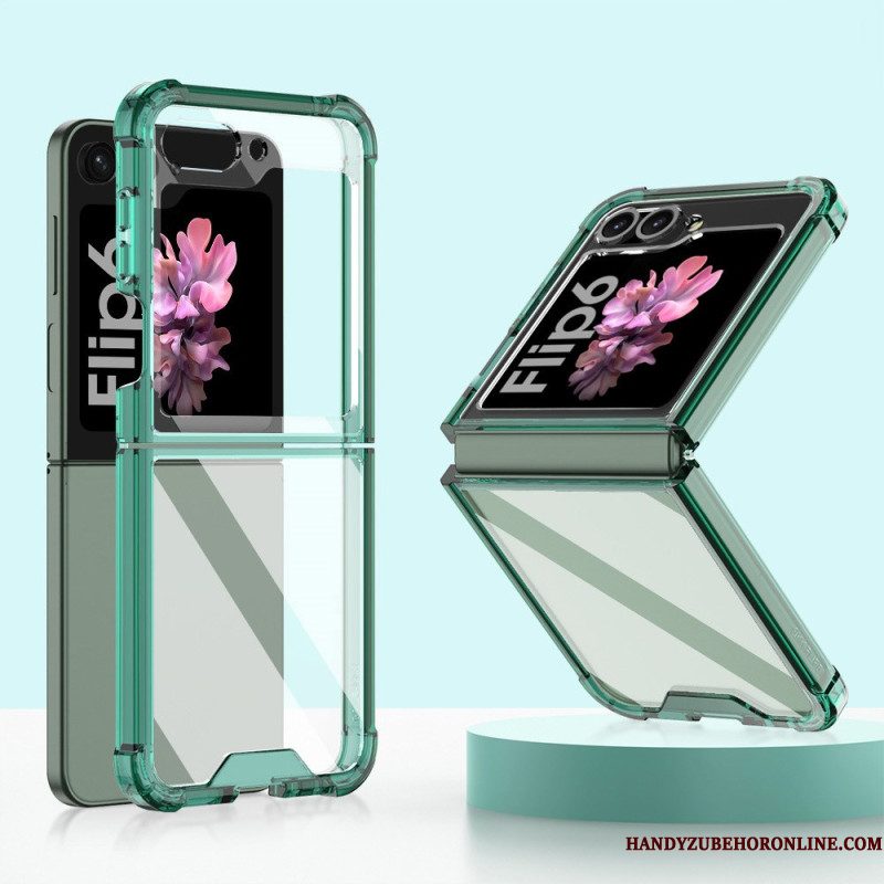 Hoesje Samsung Galaxy Z Flip 7 Fe Transparante Gkk-sluiting