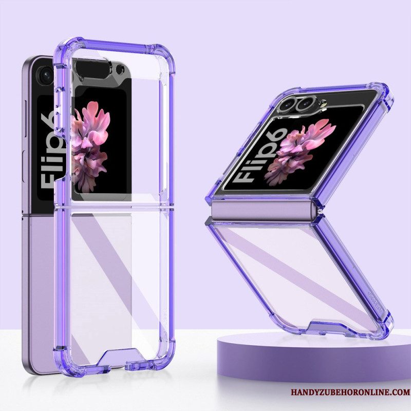 Hoesje Samsung Galaxy Z Flip 7 Fe Transparante Gkk-sluiting