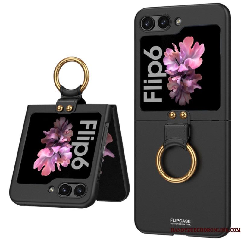 Hoesje Samsung Galaxy Z Flip 7 Fe Ultradun & Gkk-ring Bescherming Hoesje