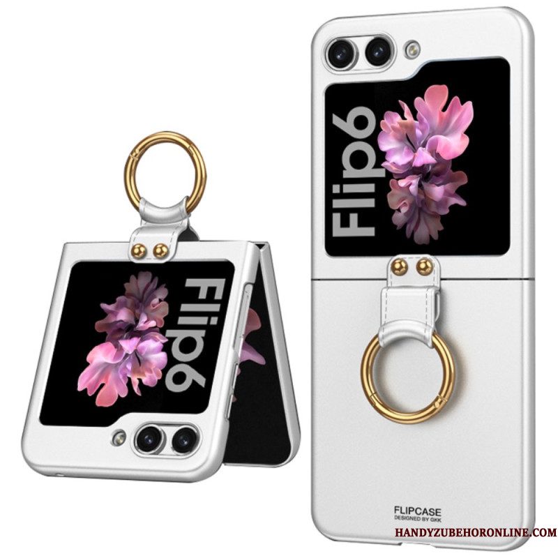 Hoesje Samsung Galaxy Z Flip 7 Fe Ultradun & Gkk-ring Bescherming Hoesje