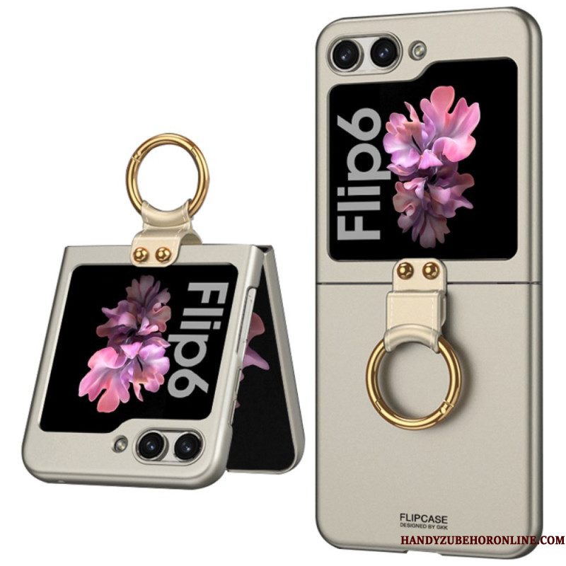 Hoesje Samsung Galaxy Z Flip 7 Fe Ultradun & Gkk-ring Bescherming Hoesje