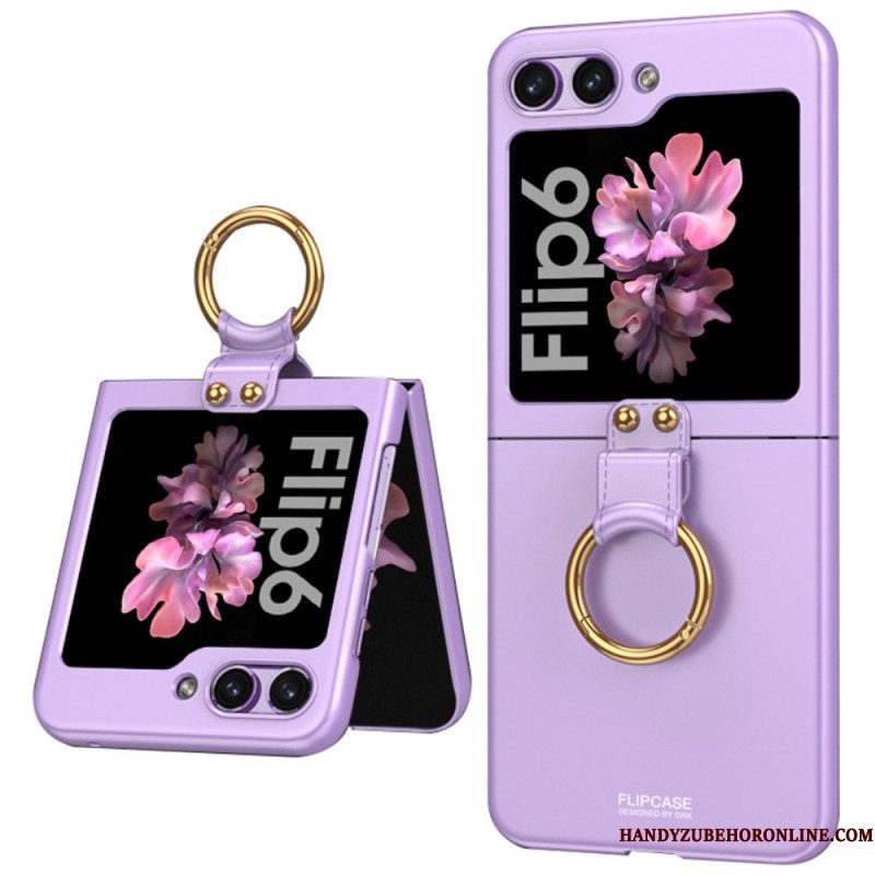 Hoesje Samsung Galaxy Z Flip 7 Fe Ultradun & Gkk-ring Bescherming Hoesje
