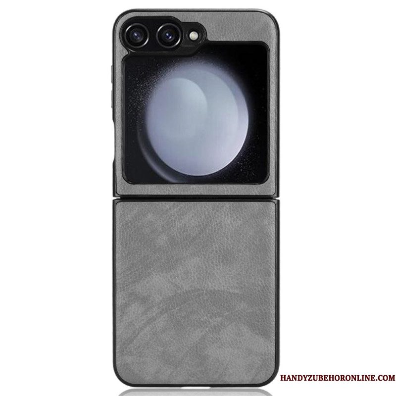 Hoesje Samsung Galaxy Z Flip 7 Fe Vintage Kunstleer