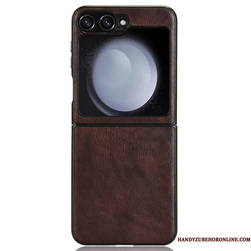Hoesje Samsung Galaxy Z Flip 7 Fe Vintage Kunstleer