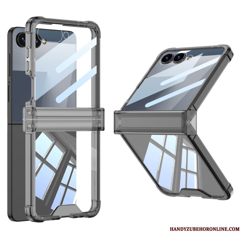 Hoesje Samsung Galaxy Z Flip 7 Gekleurd Doorschijnend Met Airbagbescherming Bescherming Hoesje