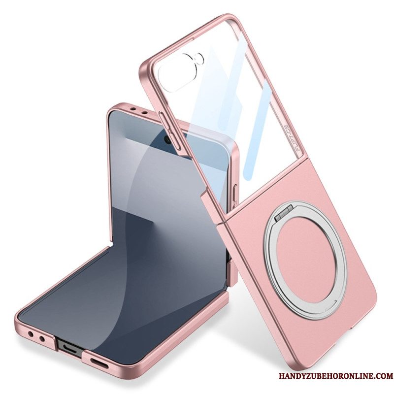 Hoesje Samsung Galaxy Z Flip 7 Gkk Schermbeschermer En Houder Bescherming Hoesje