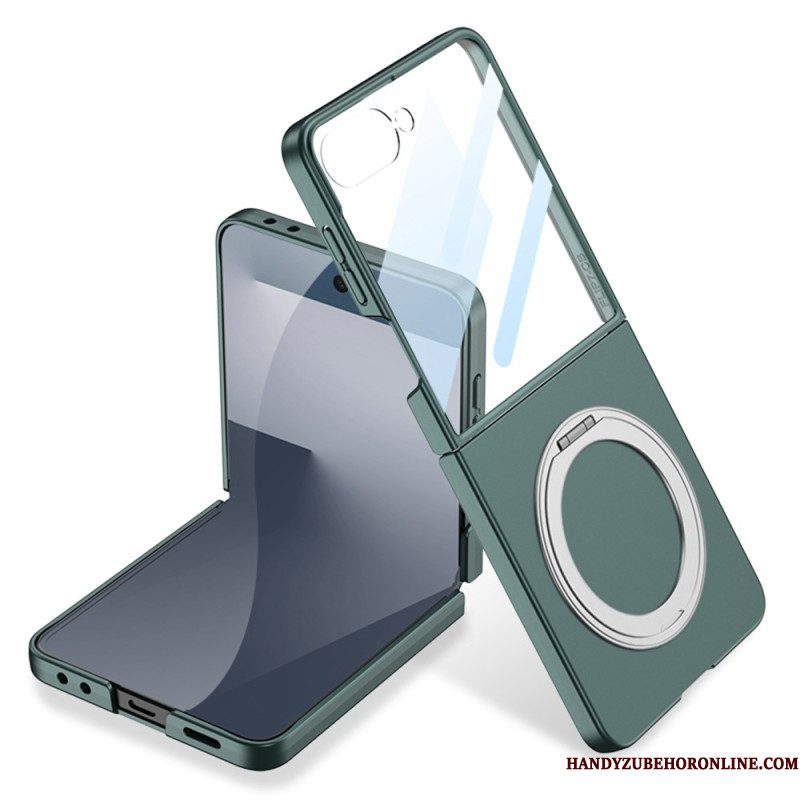 Hoesje Samsung Galaxy Z Flip 7 Gkk Schermbeschermer En Houder Bescherming Hoesje