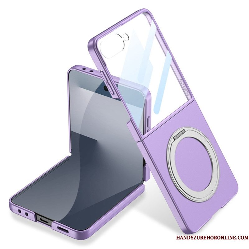 Hoesje Samsung Galaxy Z Flip 7 Gkk Schermbeschermer En Houder Bescherming Hoesje