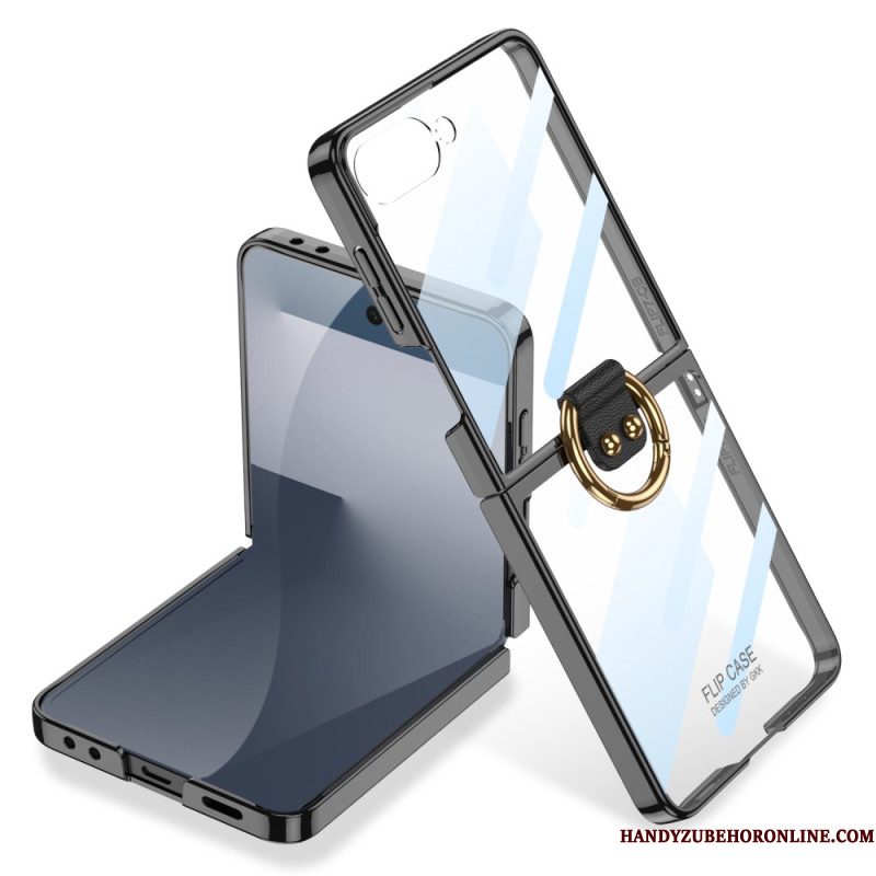 Hoesje Samsung Galaxy Z Flip 7 Gkk-screenprotector En Ringhouder