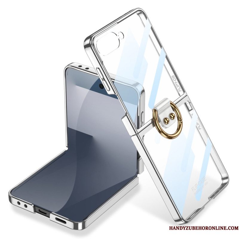 Hoesje Samsung Galaxy Z Flip 7 Gkk-screenprotector En Ringhouder