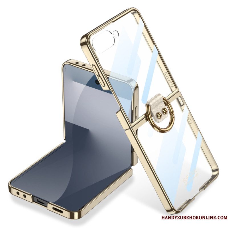 Hoesje Samsung Galaxy Z Flip 7 Gkk-screenprotector En Ringhouder