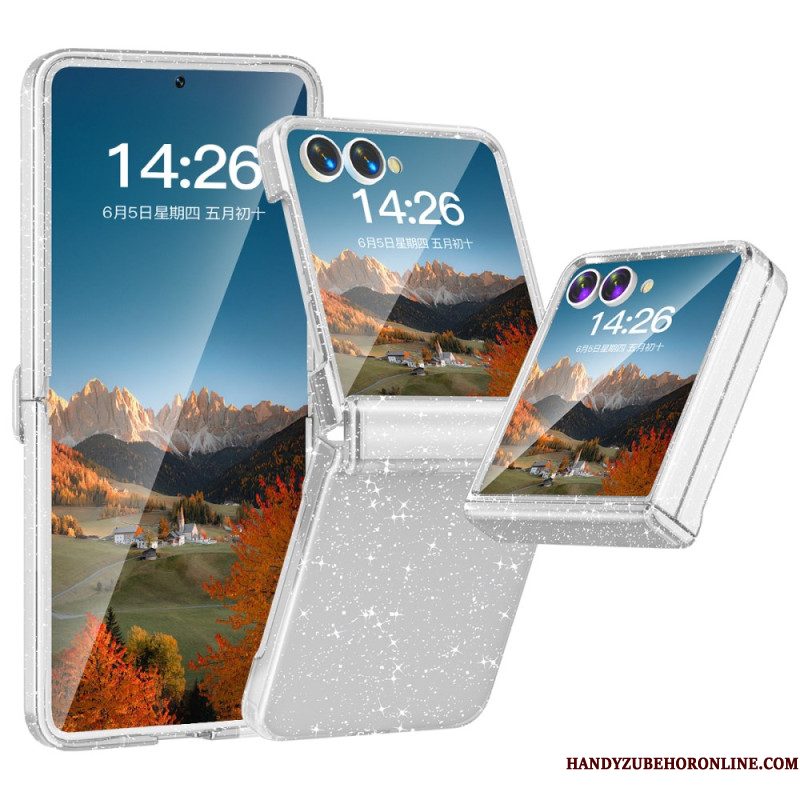 Hoesje Samsung Galaxy Z Flip 7 Ingebouwde Schermbeschermer Bescherming Hoesje