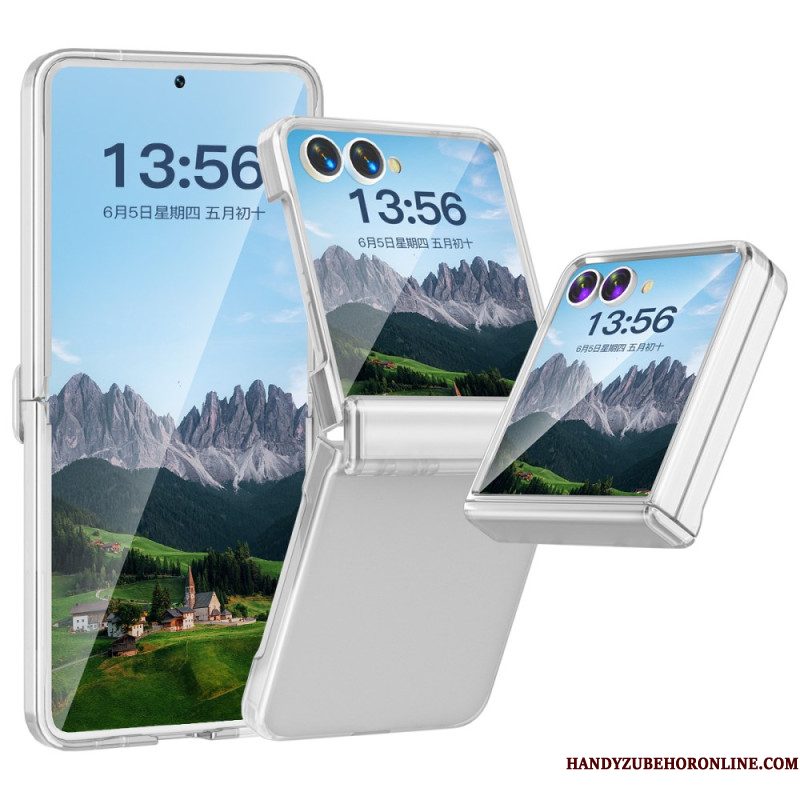 Hoesje Samsung Galaxy Z Flip 7 Ingebouwde Schermbeschermer Bescherming Hoesje
