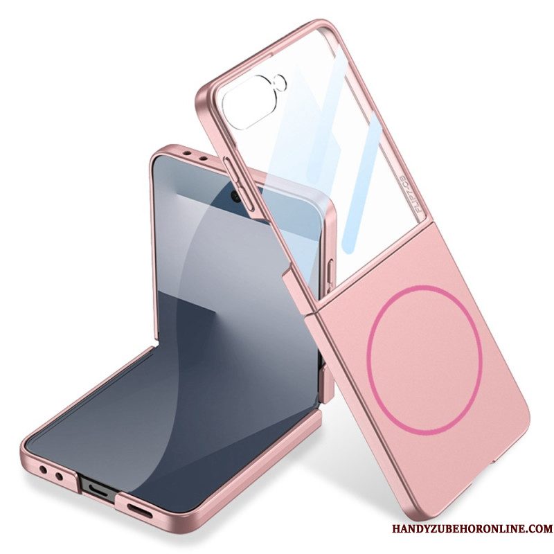 Hoesje Samsung Galaxy Z Flip 7 Klassieke Gkk Magnetische Band