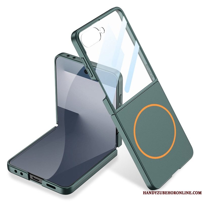 Hoesje Samsung Galaxy Z Flip 7 Klassieke Gkk Magnetische Band