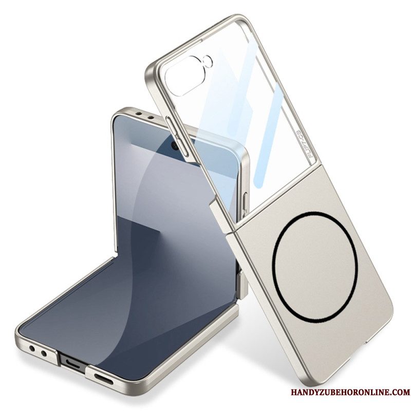 Hoesje Samsung Galaxy Z Flip 7 Klassieke Gkk Magnetische Band