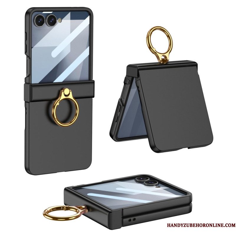 Hoesje Samsung Galaxy Z Flip 7 Klassieke Gkk-ringhouder Bescherming Hoesje