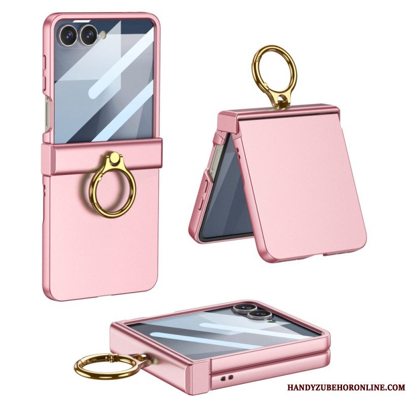 Hoesje Samsung Galaxy Z Flip 7 Klassieke Gkk-ringhouder Bescherming Hoesje
