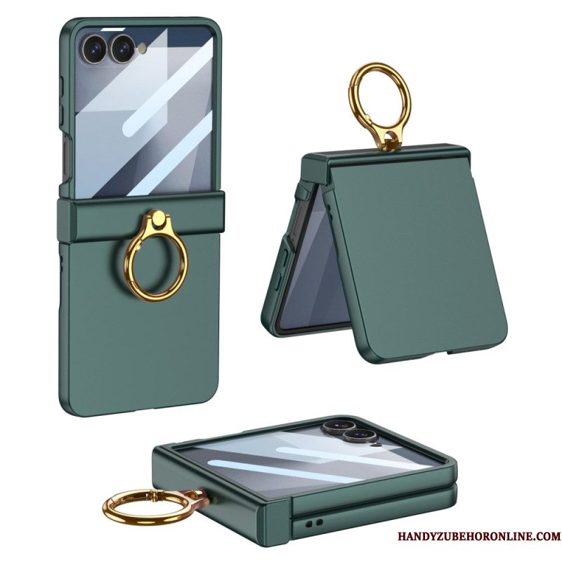 Hoesje Samsung Galaxy Z Flip 7 Klassieke Gkk-ringhouder Bescherming Hoesje