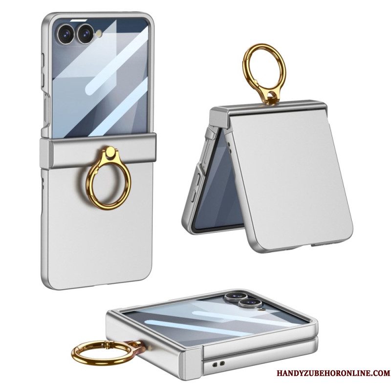 Hoesje Samsung Galaxy Z Flip 7 Klassieke Gkk-ringhouder Bescherming Hoesje