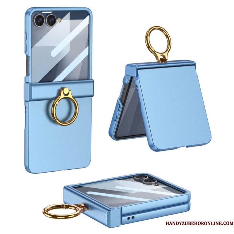 Hoesje Samsung Galaxy Z Flip 7 Klassieke Gkk-ringhouder Bescherming Hoesje