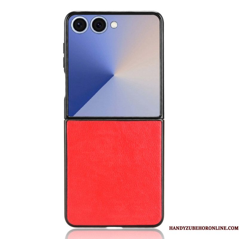 Hoesje Samsung Galaxy Z Flip 7 Leerlook